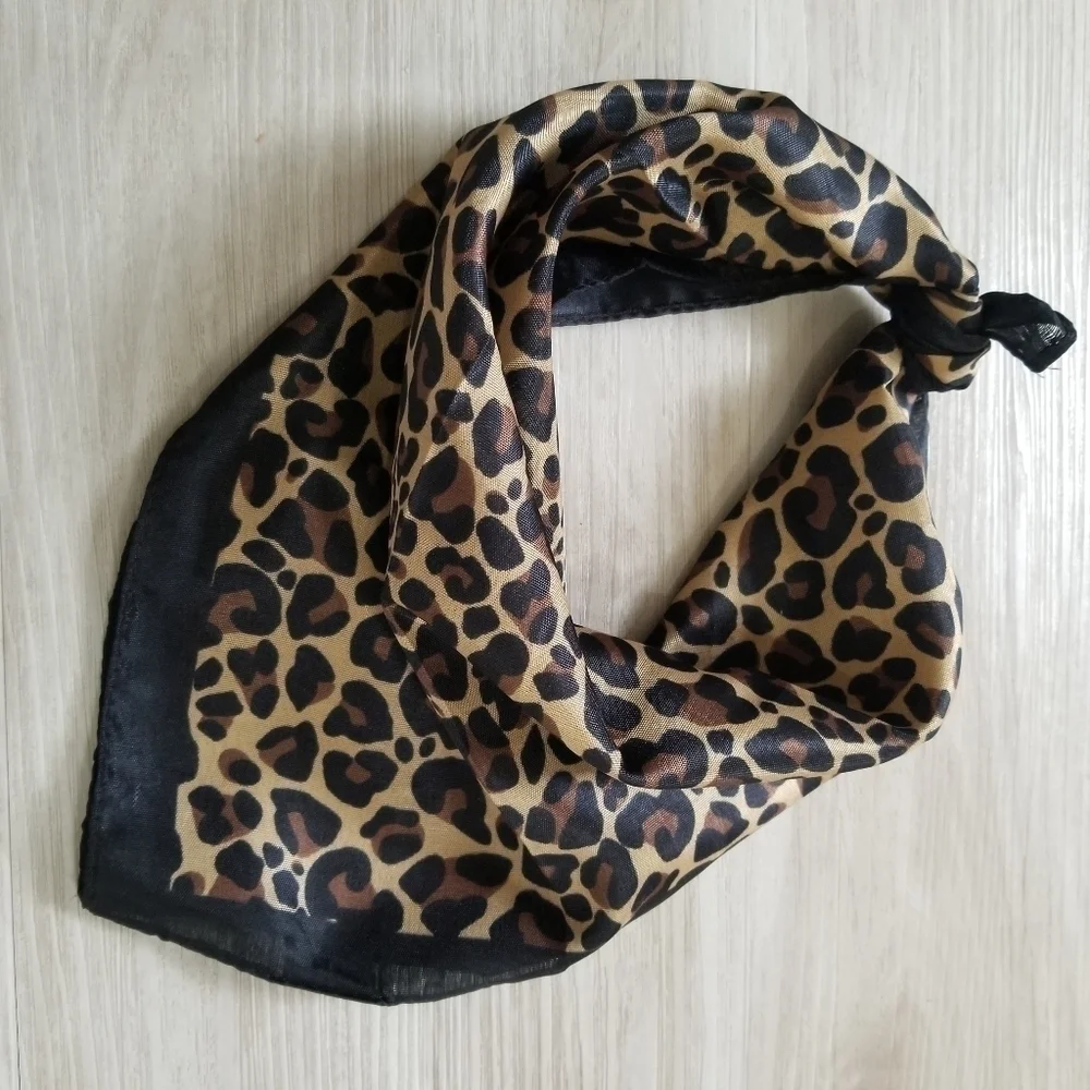Leopard Print Bandana